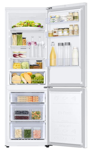 Холодильник з морозильною камерою Samsung RB34T600FWW - 5