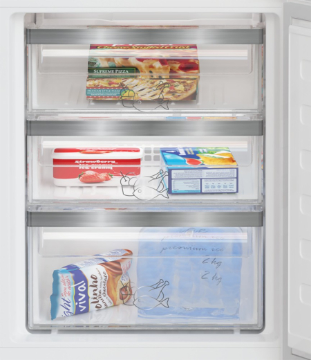 Встраиваемый холодильник с морозильной камерой GRUNDIG GKNI25940N - 4