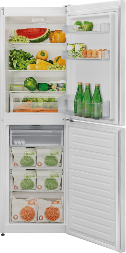 Холодильник с морозильной камерой Kernau KFRC 16153 NF W - 3