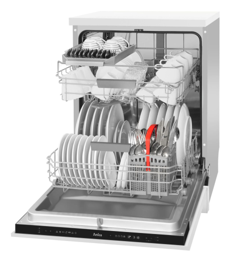 Встраиваемая посудомоечная машина Amica DIM62C7TBOqD - 5