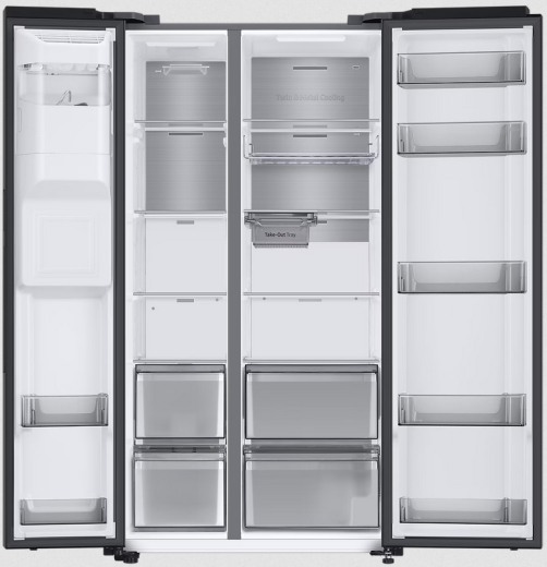 Холодильник з морозильною камерою Samsung RS68CG885EB1 - 5
