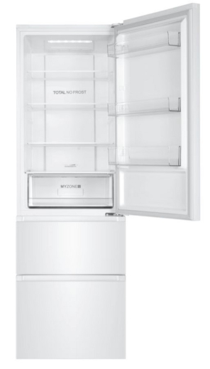 Холодильник з морозильною камерою Haier HTR3619ENPW - 4