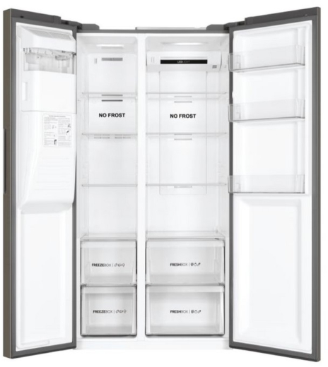 Холодильник з морозильною камерою Haier HSR3918FIMP - 2