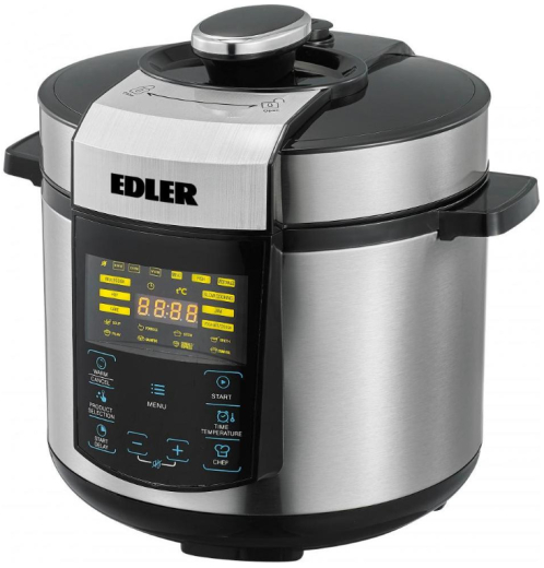 Мультиварка - cкороварка Edler ED-PC2007 - 2