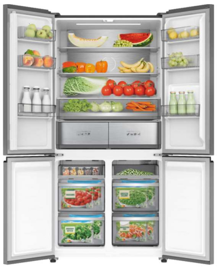 Холодильник з морозильною камерою Kernau KFRM 1991 BS Built In - 2