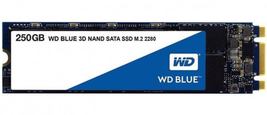 SSD накопитель WD SSD Blue M.2 250 GB (S250G2B0B) - 1