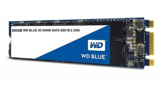SSD накопитель WD SSD Blue M.2 250 GB (S250G2B0B) - 2
