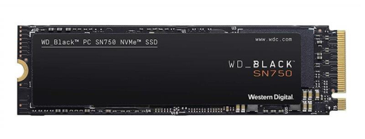 SSD накопитель WD Black SN750 NVME SSD 500 GB (WDS500G3X0C) - 1