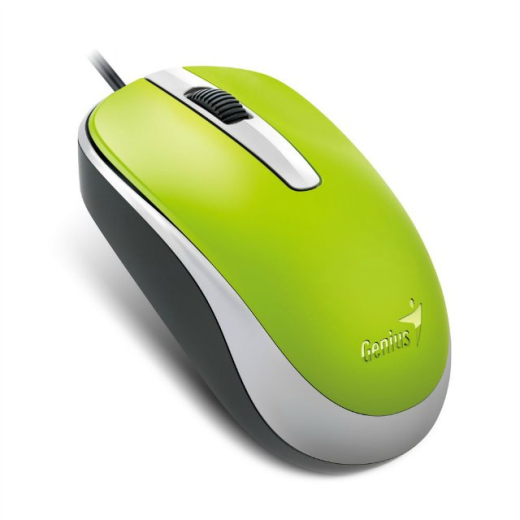 Мышь Genius DX-120 USB Green (31010105105) - 2