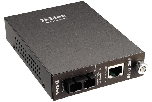 Медиаконвертер D-Link DMC-515SC 1x100BaseTX-100BaseFX, SM 15km, SC - 1