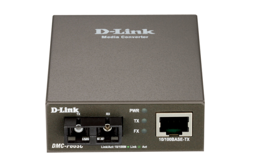 Медіаконвертер D-Link DMC-F60SC 1x100BaseTX-100BaseFX, SM 60km, SC - 1