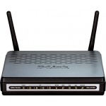 ADSL-Роутер D-Link DSL-2740U ADSL2+, Annex A, N300, 4xFE LAN, 1xRJ11 WAN - 1
