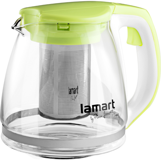 Чайник заварочный Lamart LT7026 стеклянный 1,1л - 1