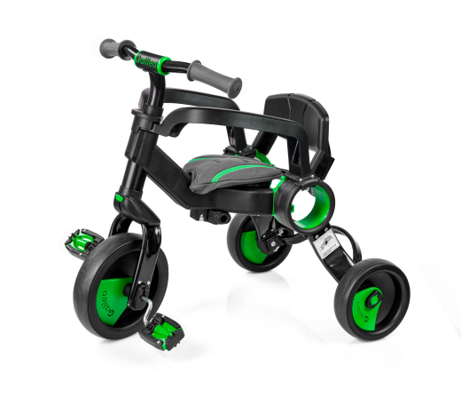 Galileo Триколісний велосипед Strollcycle Black зелений - 6