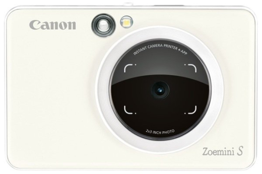Портативная камераCanon Zoemini S White Портативная камера-принтер ZV123 PW (3879C006) - 1