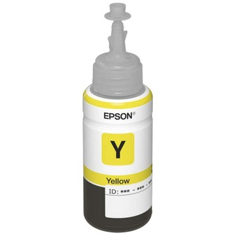 Водорозчинне чорнило для принтера Epson C13T67344A Yellow для Epson L800, L810, L850, L1800 - 1