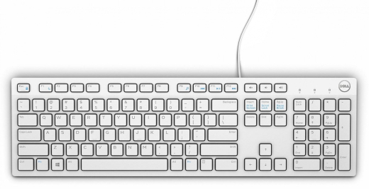 Клавіатура Dell Multimedia Keyboard-KB216 - Біла - 1