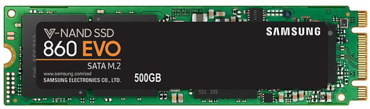 SSD накопичувач Samsung 860 EVO M.2 500 GB (MZ-N6E500BW) - 1