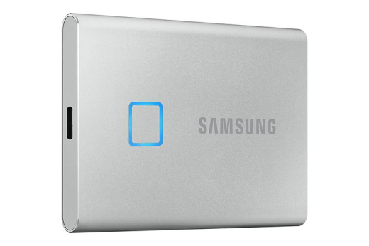 SSD накопитель Samsung T7 Touch 1 TB Silver (MU-PC1T0S/WW) - 3