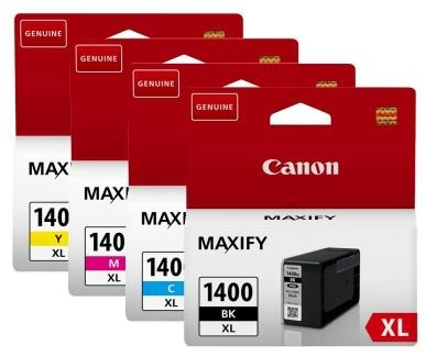 Картридж Canon PGI-1400XL Cyan/Magenta/Yellow/ Black Multi Pack - 1