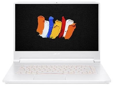 Ноутбук Acer ConceptD 7 CN715-71 15.6UHD/Intel i7-9750H/32/1024F/NVD2080-8/W10P/White - 1