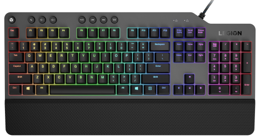Клавиатура Lenovo Legion K500 RGB Mechanical Switch Gaming Keyboard - Ukrainian - 1