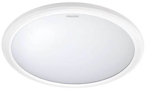 Світильник стельовий Luminex Philips 31817 LED 12W 2700K IP65 White - 1