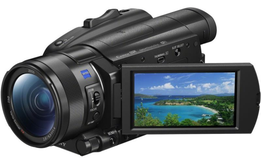 Цифровая  видеокамера 4K Flash Sony Handycam FDR-AX700 Black - 1