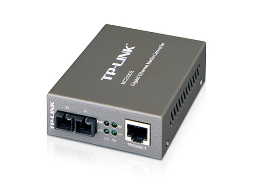 Медиаконвертер TP-LINK MC210CS 1GEBase-TX-1GEBase-FX, SM, 15km, SC - 1