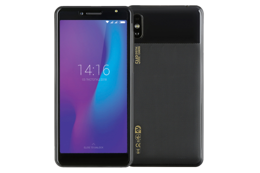 Смартфон 2E E500A 2019 DUALSIM Black - 1