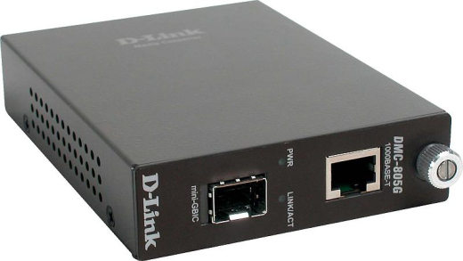 Медіаконвертер D-Link DMC-805G 1xGE-SFP - 1