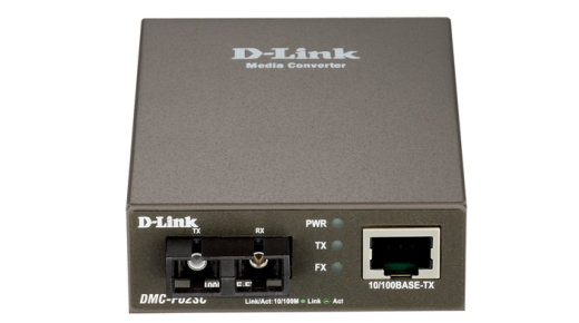 Медіаконвертер D-Link DMC-F02SC 1x100BaseTX-100BaseFX, MM 2km, SC - 1