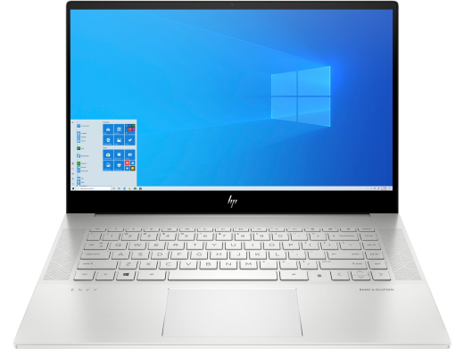 Ноутбук HP Envy 15-ep0017ur 15.6UHD IPS AG/Intel i7-10750H/32/2x1024F/NVD2060-6/W10/Silver - 1