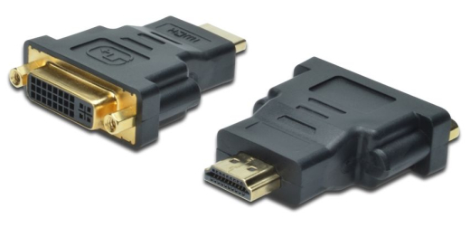 Адаптер ASSMANN HDMI to DVI-I(24+5), black - 1