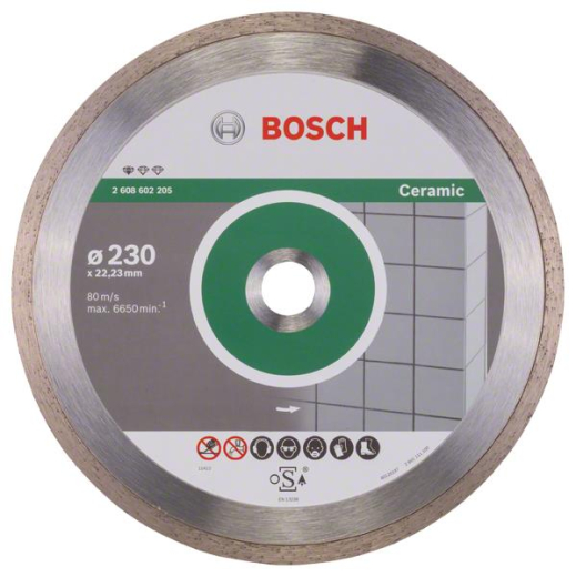 Відрізний алмазний диск Bosch Standard for Ceramic 230-22.2 - 1