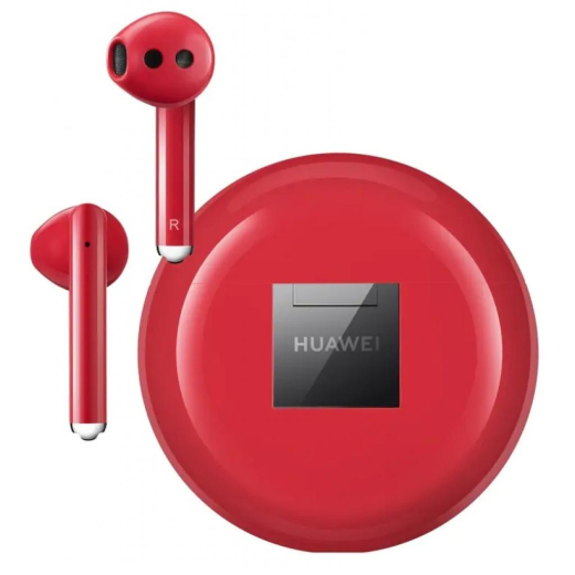 Бездротові навушники Huawei FreeBuds 3 (CM-SHK) Red Edition - 1