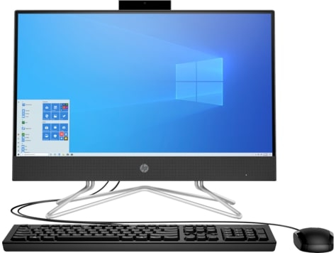 ПК-моноблок HP All-in-One 21.5FHD/Intel Pen J5040/4/256F/int/kbm/W10/Black - 1
