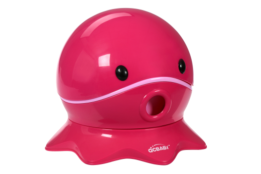 Дитячий горщик QCBABY Восьминіг рожевий QC9906pink - 1