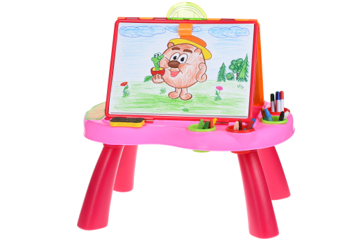 Обучающий стол Same Toy My Art centre розовый 8806Ut - 1