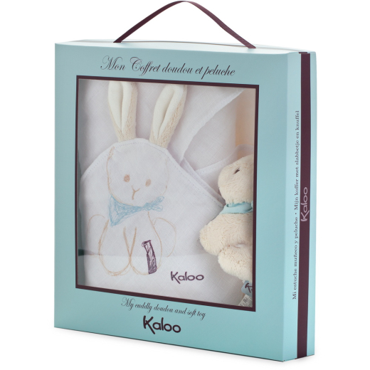 Kaloo Подарунковий набір Les Amis - Ковдра з іграшкою Кролик - 3