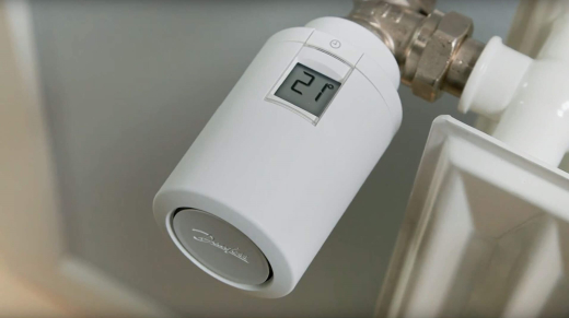Danfoss Розумна термоголовка Eco, Bluetooth, різьба М30 х 1.5, 2 x AA, 3V, біла - 2