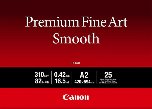 Бумага Canon A2 Premium Fine Art Paper Smooth, 25л - 1