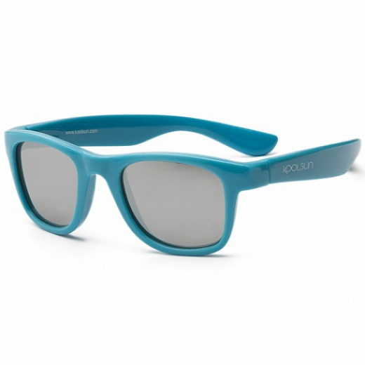Детские солнцезащитные очки Koolsun голубые серии Wave (Размер: 3+) - 1