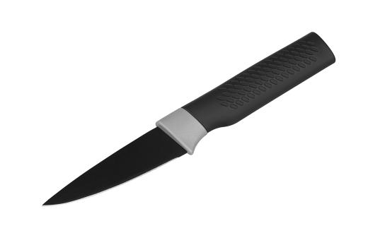 Кухонний ніж для овочів Ardesto Black Mars, 19 см, чорний, нерж. сталь, пластик (AR2018SK) - 1