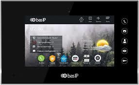 IP відеодомофон BasIP AQ-07L Black - 1