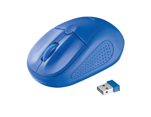 Мышь Trust Primo Wireless Mouse Blue (20786) - 3