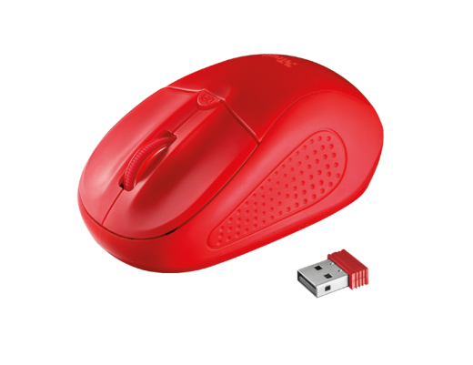 Мышь Trust Primo Wireless Mouse Red (20787) - 3