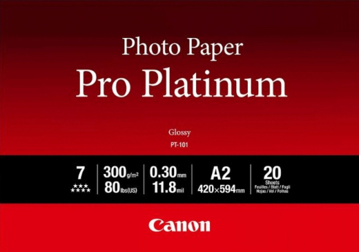 Папір Canon A2 Pro Platinum Photo Paper PT-101 A2 20л - 1