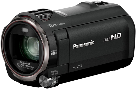 Цифровая  видеокамера Panasonic HDV Flash HC-V760 Black - 1