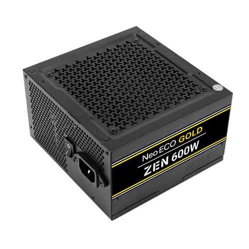 Блок питания Antec NE600G Zen EC (600W) 80+ GOLD, aPFC, 12см,24+8,6*SATA,4*PCIe,+2 - 1